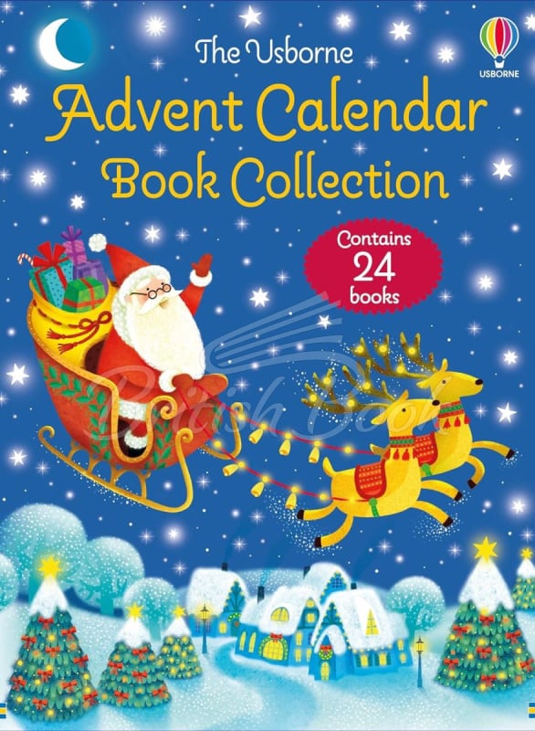 Адвент-календарь The Usbone Advent Calendar Book Collection изображение