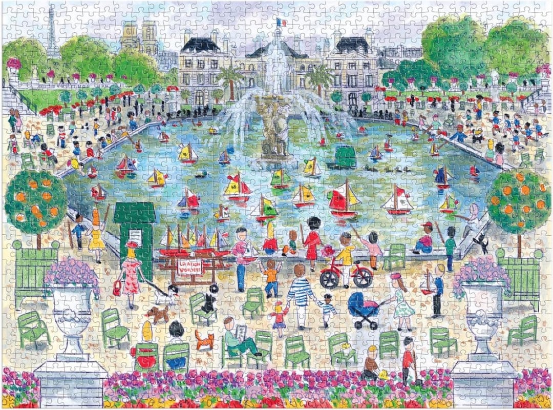 Пазл Michael Storrings Springtime in Paris 1000 Piece Puzzle зображення 1