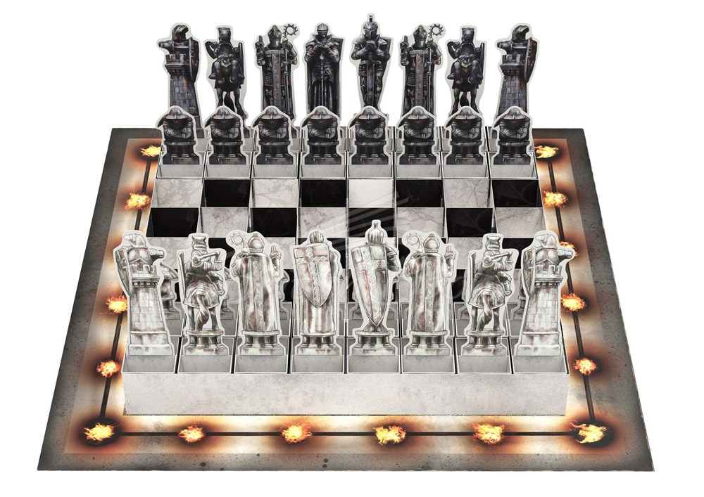Настольная игра Harry Potter: Pocket Pop-Up Wizard Chess Set изображение 5
