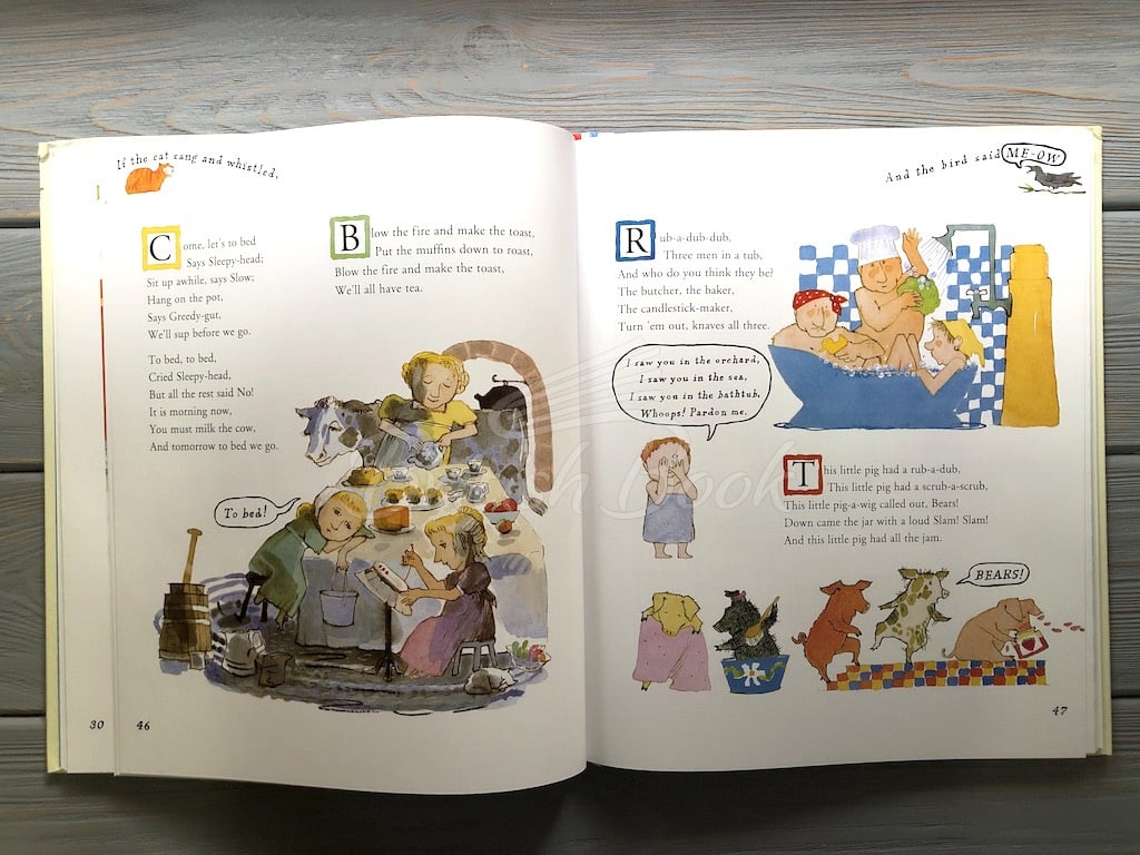 Книга A Child's Treasury of Nursery Rhymes изображение 6