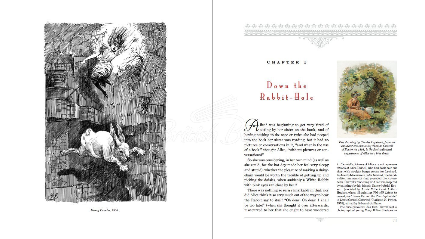 Книга The Annotated Alice (150th Anniversary Deluxe Edition) зображення 1