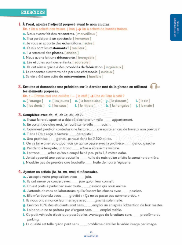 Книжка з диском Grammaire Essentielle du Français 100% FLE B2 Livre avec CD mp3 зображення 7
