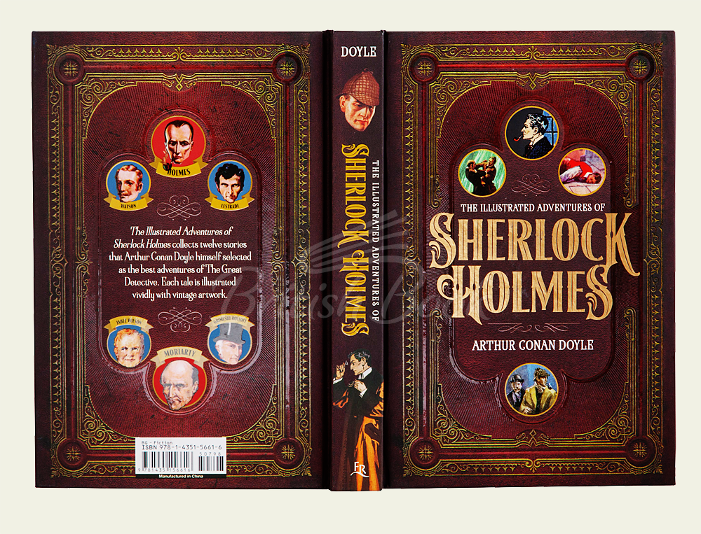 Книга The Illustrated Adventures of Sherlock Holmes изображение 3
