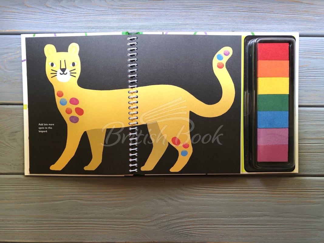 Книга Fingerprint Activities: Animals зображення 6