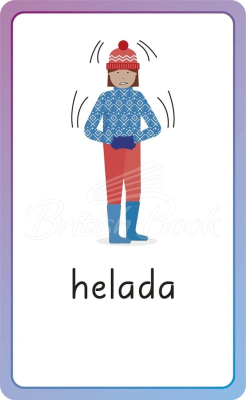Картки Spanish for Everyone Junior: First Words Flash Cards зображення 11