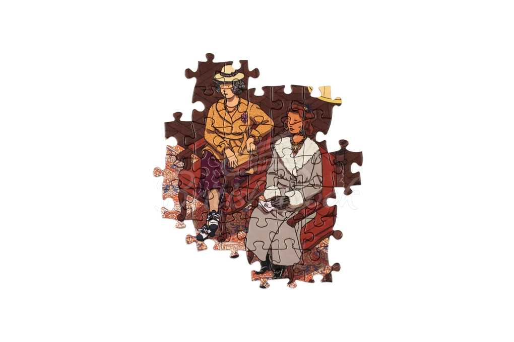 Пазл The World of Hercule Poirot: A Jigsaw Puzzle изображение 5