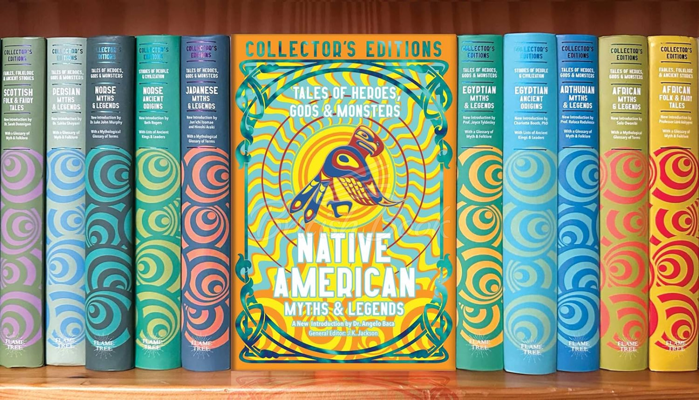 Книга Native American Stories & Legends: Tales of Gods, Heroes & Monsters зображення 1