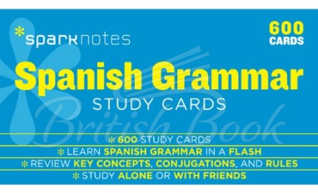 Картки Spanish Grammar Study Cards зображення
