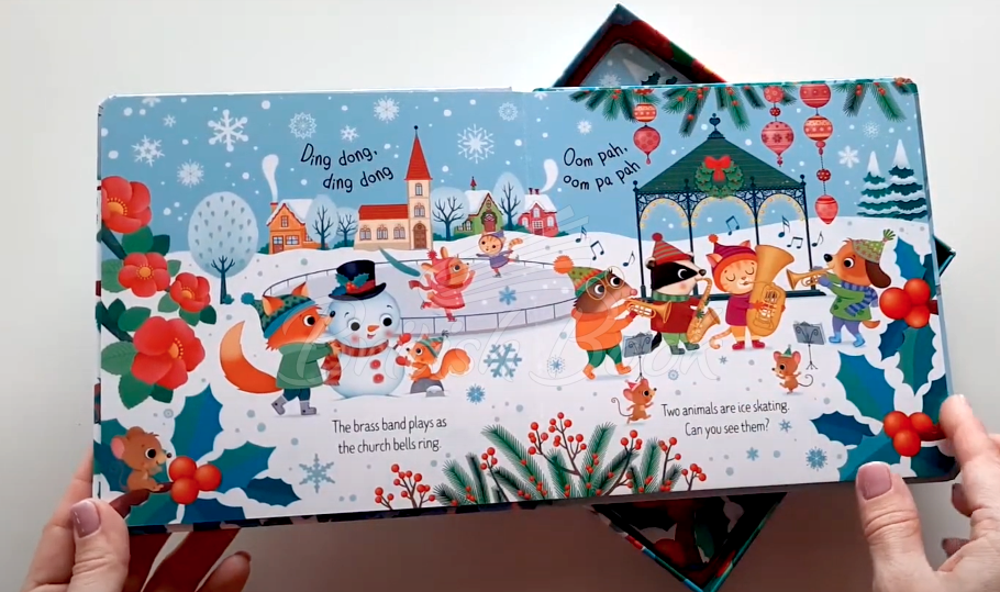 Пазл Usborne Book and 3 Jigsaws: Winter Wonderland зображення 3