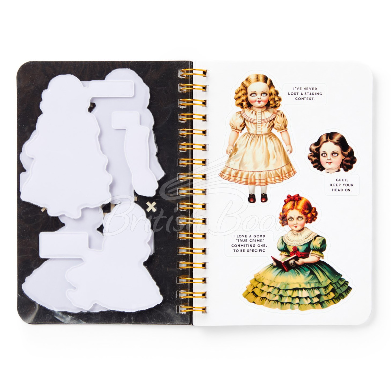 Стікербук Haunted Dolls Sticker Book зображення 3