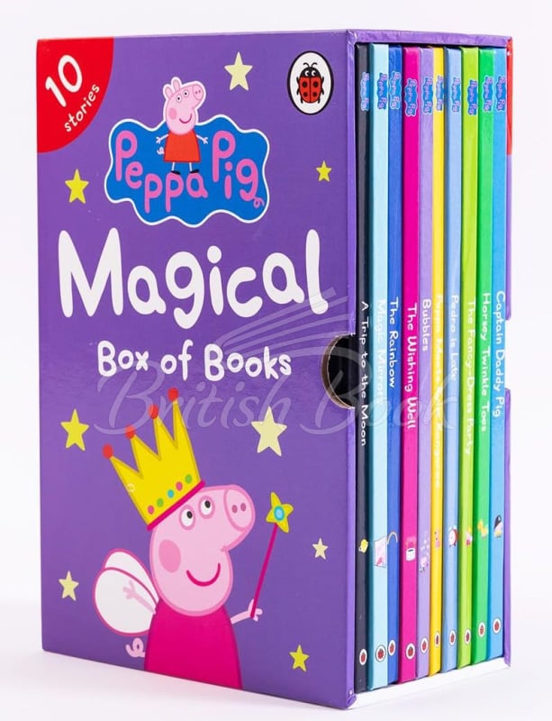 Набір книжок Peppa Pig: Peppa's Magical Box of Books зображення