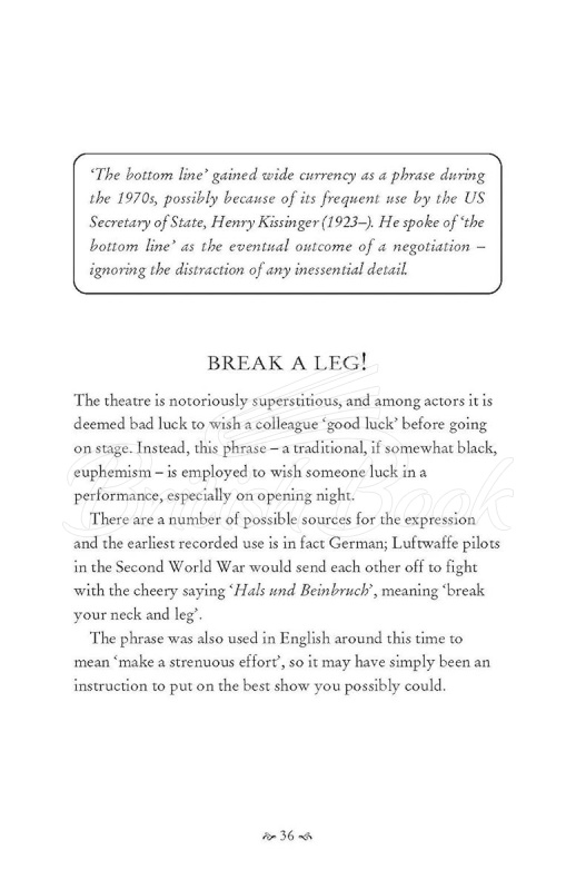Книга Spilling the Beans on the Cat's Pyjamas: Popular Expressions - What They Mean and Where We Got Them зображення 2