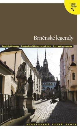 Книжка з диском Adaptovaná Česká Próza Úroveň A2 Brněnské legendy se zvukovým CD зображення