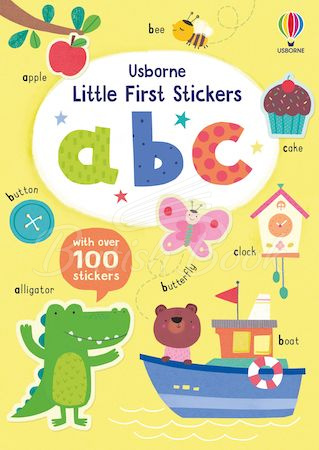 Книга Little First Stickers: ABC зображення