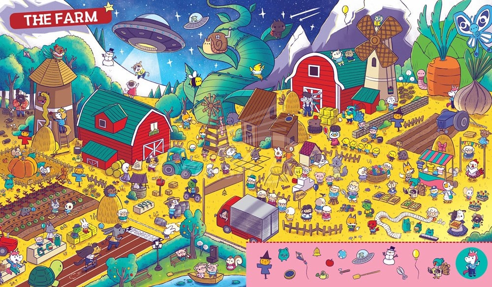 Книга My First Search and Find: Animals зображення 1