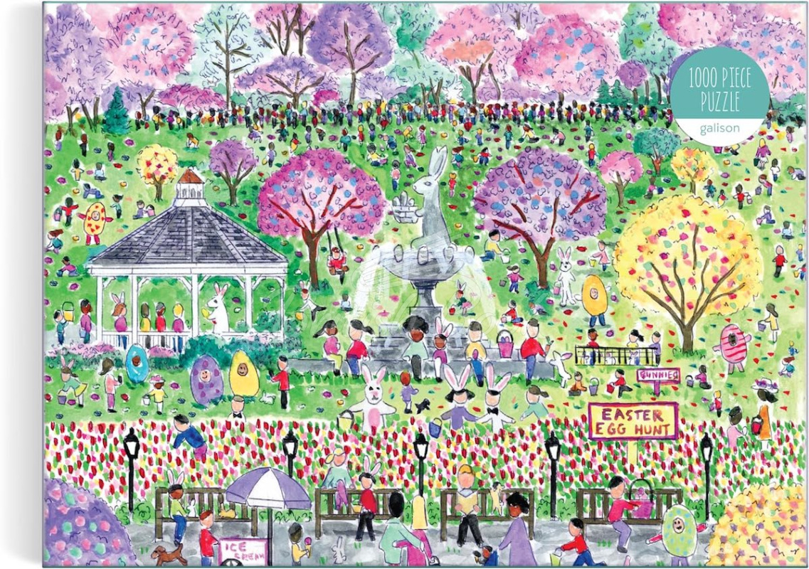 Пазл Michael Storrings Easter Egg Hunt 1000 Piece Puzzle изображение 2