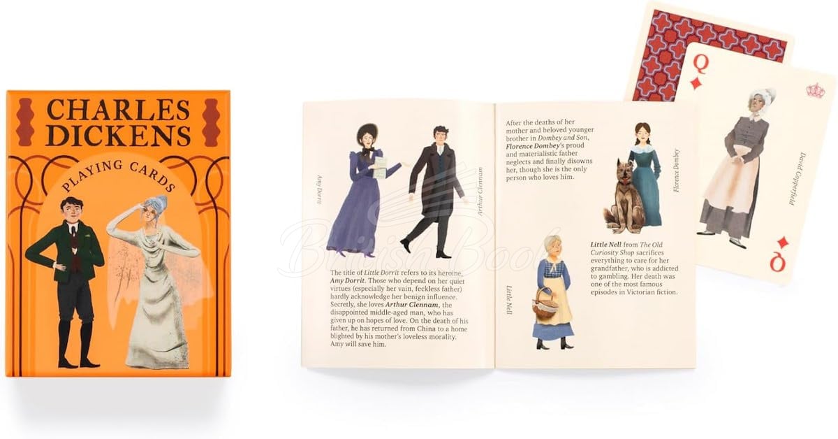 Гральні карти Charles Dickens Playing Cards зображення 4