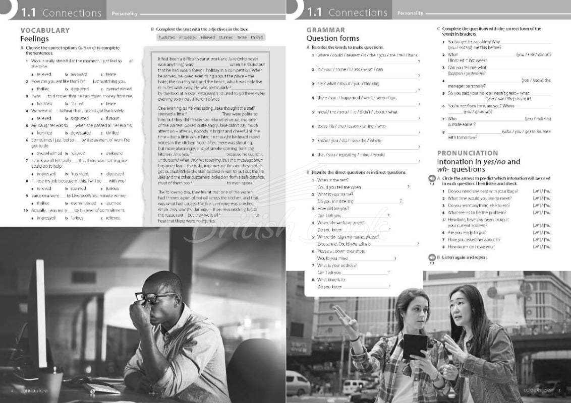 Рабочая тетрадь Language Hub Upper-Intermediate Workbook with key изображение 1