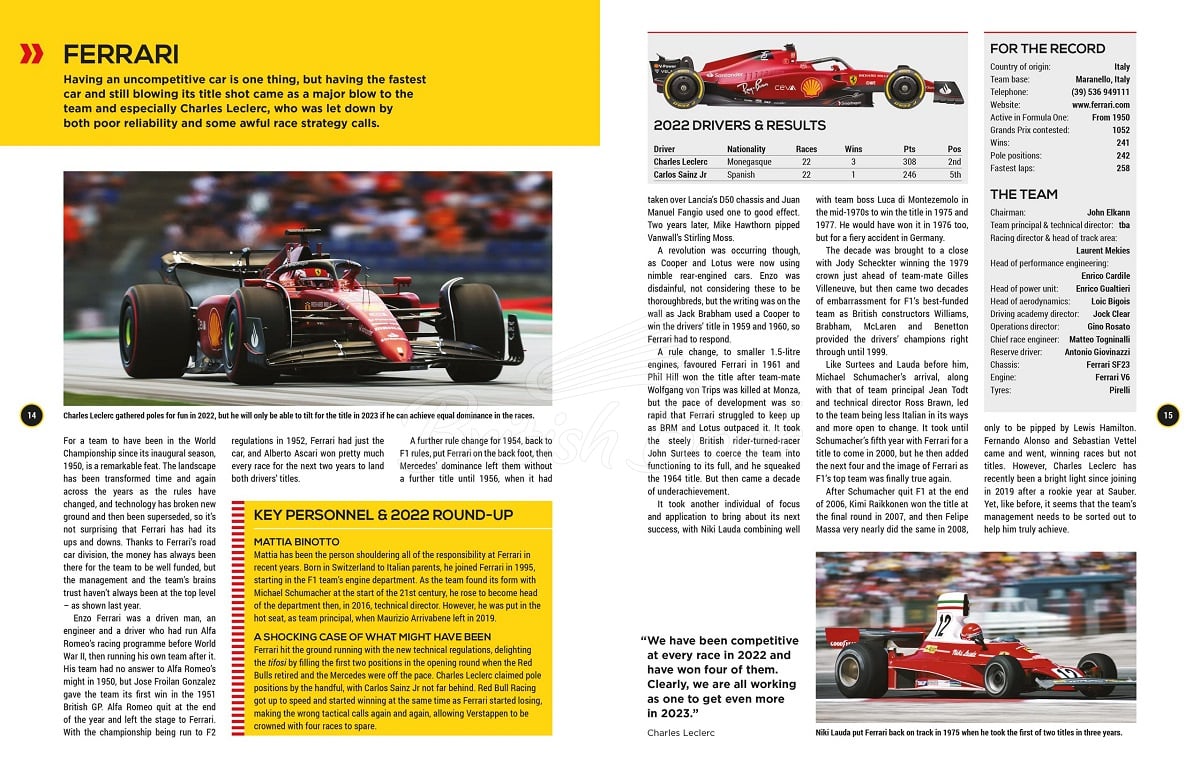 Книга Formula One 2023 зображення 6