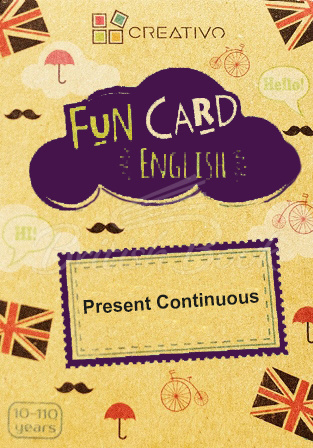 Карточки Fun Card English: Present Continuous изображение