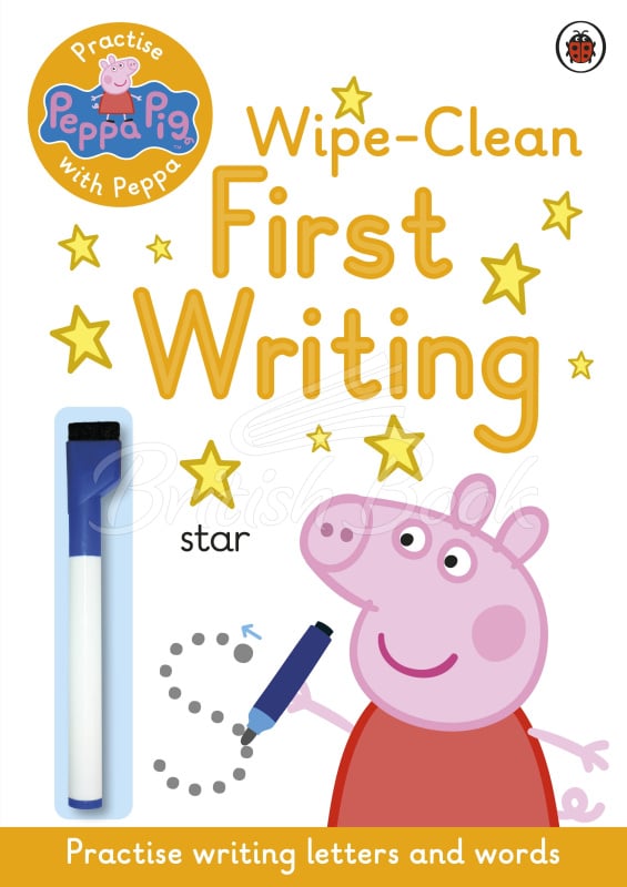 Книга Peppa Pig: Practise with Peppa: Wipe-Clean First Writing изображение