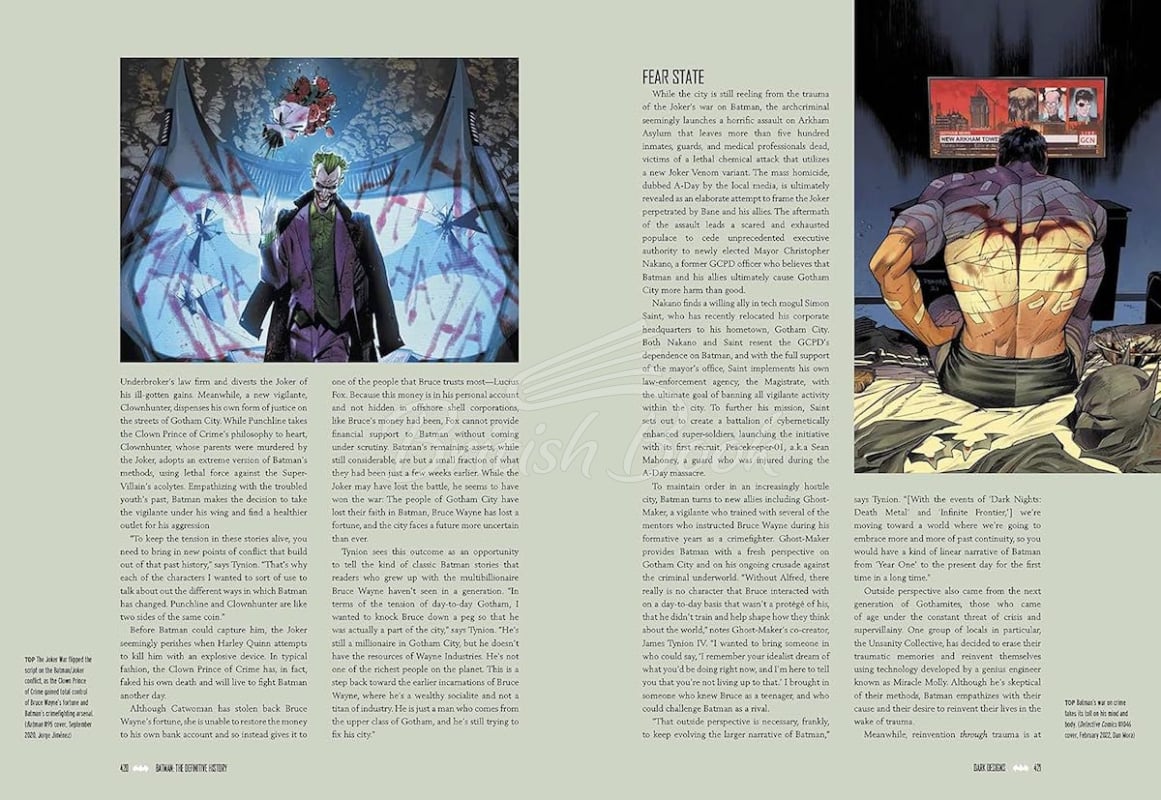 Книга Batman: The Definitive History of the Dark Knight in Comics, Film, and Beyond изображение 3