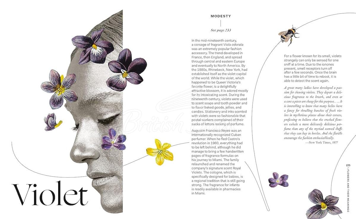 Книга Flowers and Their Meanings изображение 6