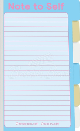 Клейкий папір для нотаток Note to Self Tabbed Sticky Notes зображення
