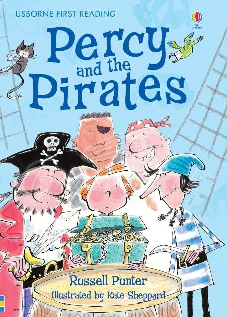 Книга Usborne First Reading Level 4 Percy and the Pirates зображення