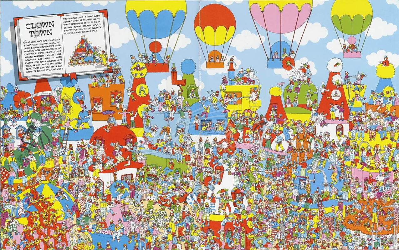 Книга Where's Wally? The Wonder Book зображення 1