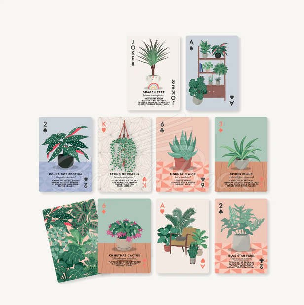 Карты игральные Houseplants Playing Cards изображение 2