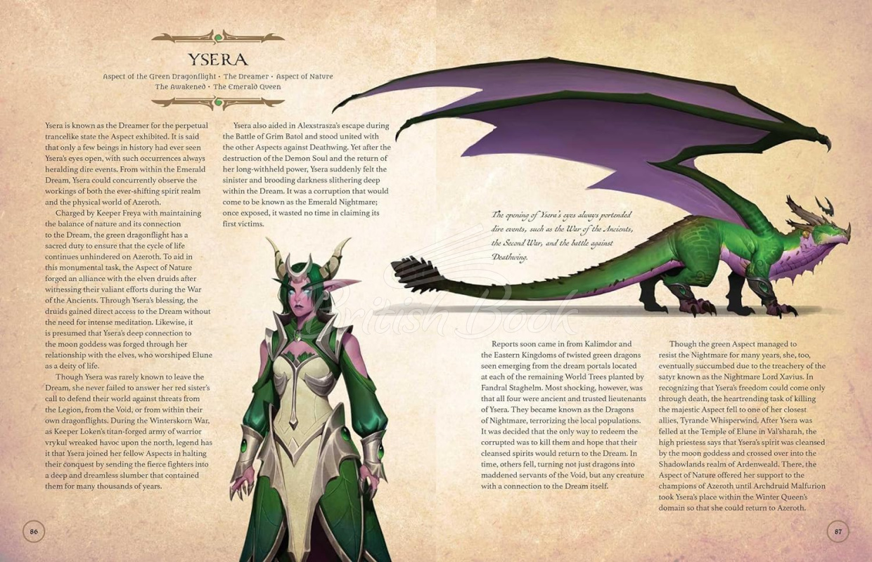 Книга World of Warcraft: The Dragonflight Codex изображение 7