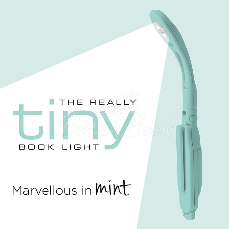 Фонарик для книг The Really Tiny Book Light Mint Green изображение 1