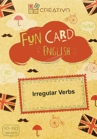 Картки Fun Card English: Irregular Verbs зображення