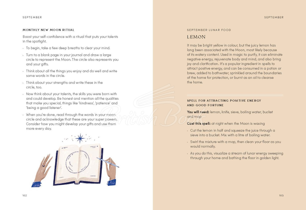 Книга The Lunar Year: Moon Magic Through the Seasons зображення 9