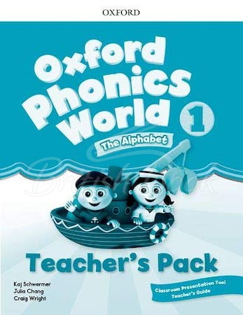 Книга для вчителя Oxford Phonics World 1 Teacher's Pack with Classroom Presentation Tool зображення