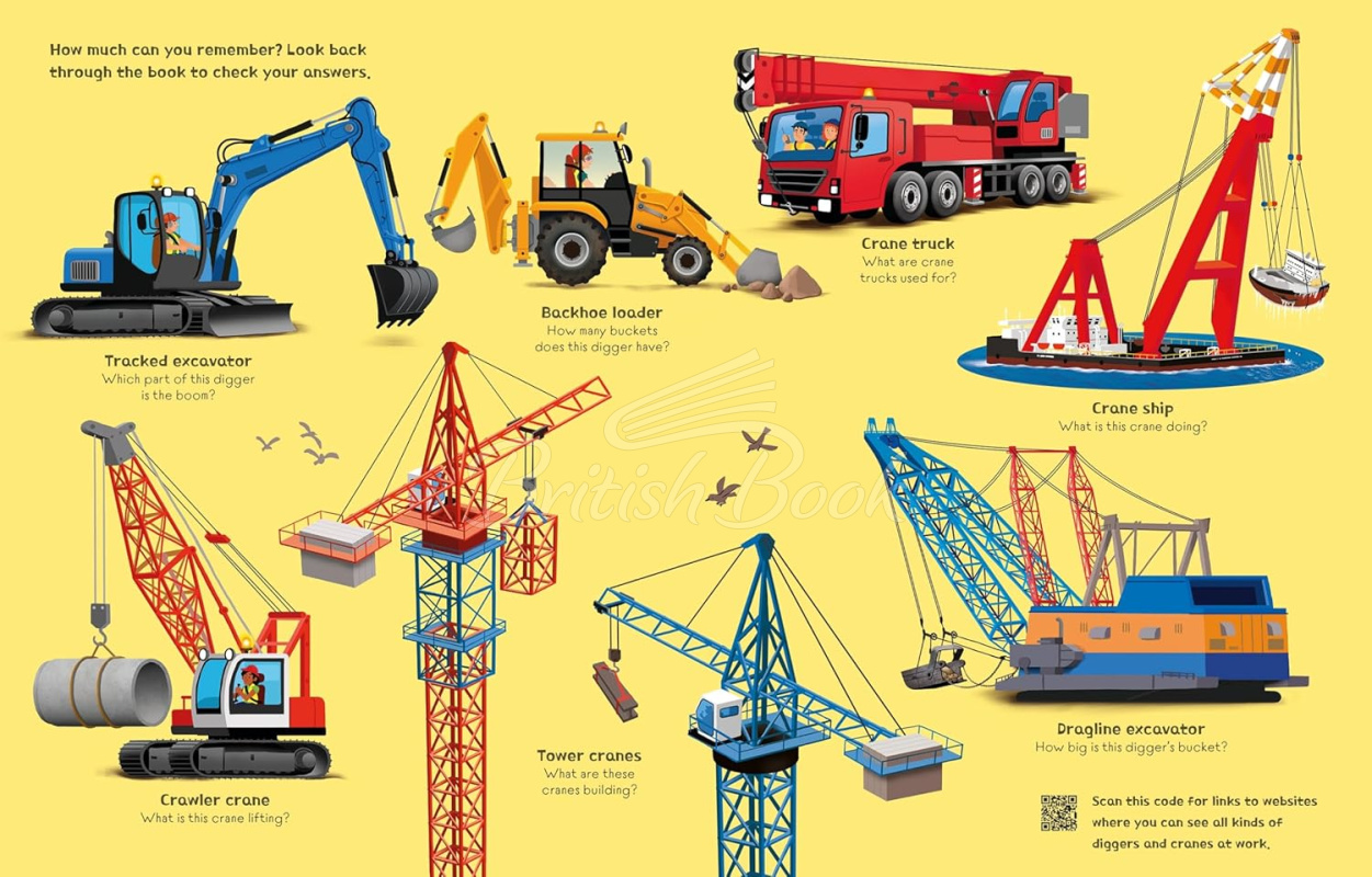 Книга Great Big Diggers with Great Big Flaps зображення 6