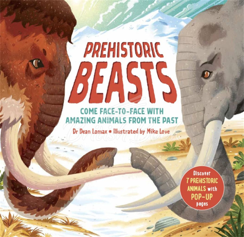 Книга Prehistoric Beasts: Discover 7 Prehistoric Animals with Incredible Pop-up Pages зображення
