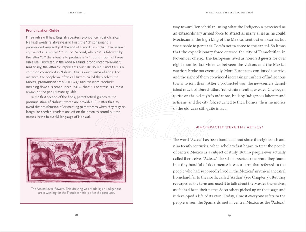 Книга The Aztec Myths: A Guide to the Ancient Stories and Legends изображение 4