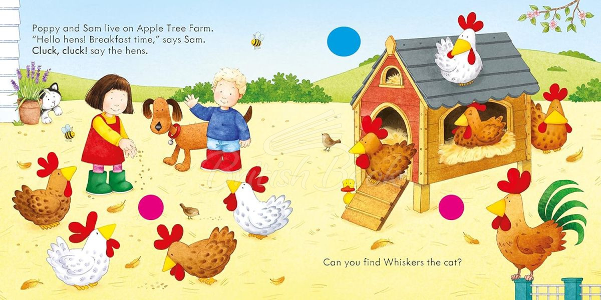 Книга Poppy and Sam's Farm Animal Sounds зображення 2