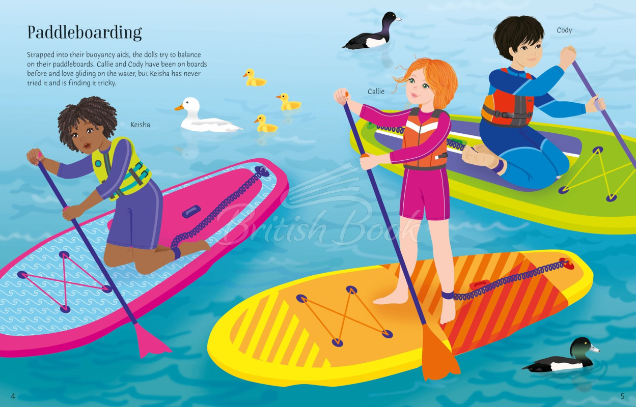 Книга Sticker Dolly Dressing: Summer Camp изображение 3