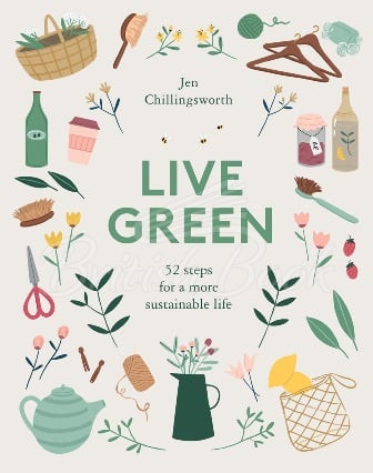 Книга Live Green: 52 Steps For a More Sustainable Life зображення