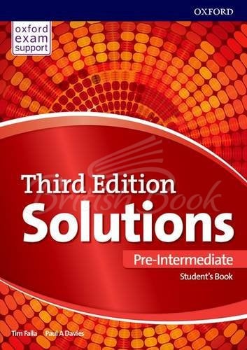 Підручник Solutions Third Edition Pre-Intermediate Student's Book зображення