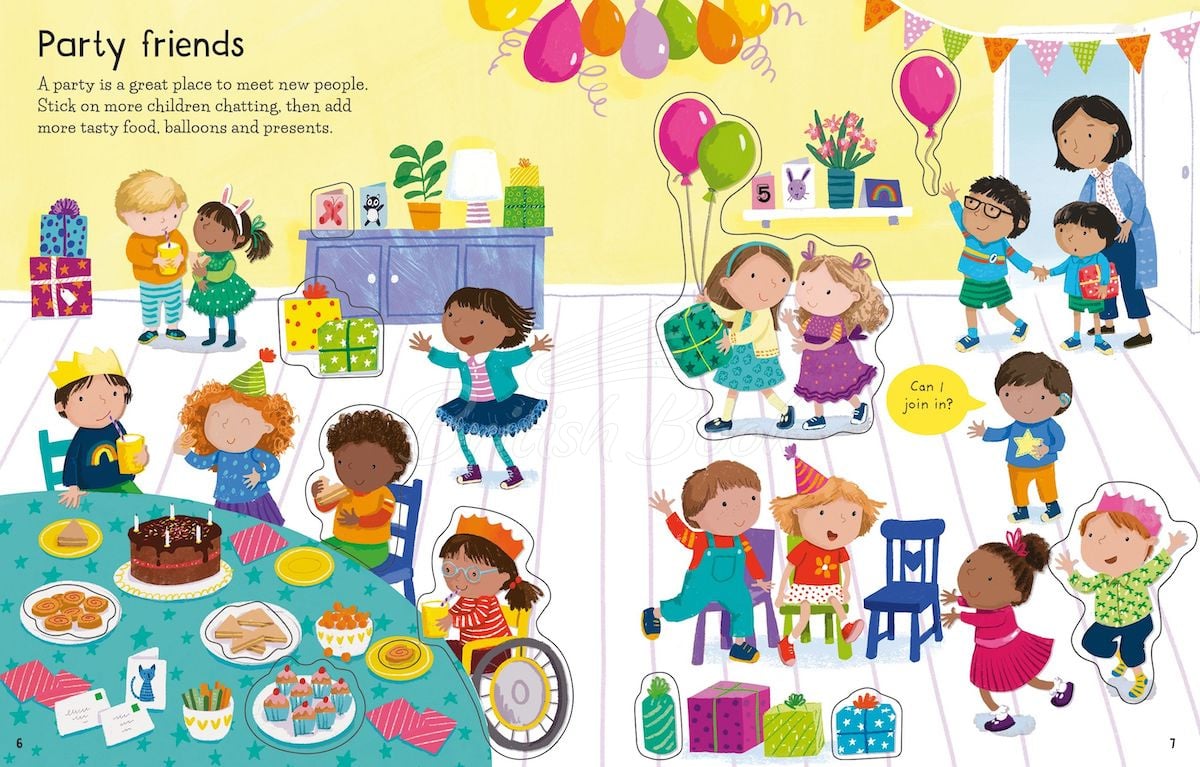 Книга First Sticker Book: First Experiences зображення 3