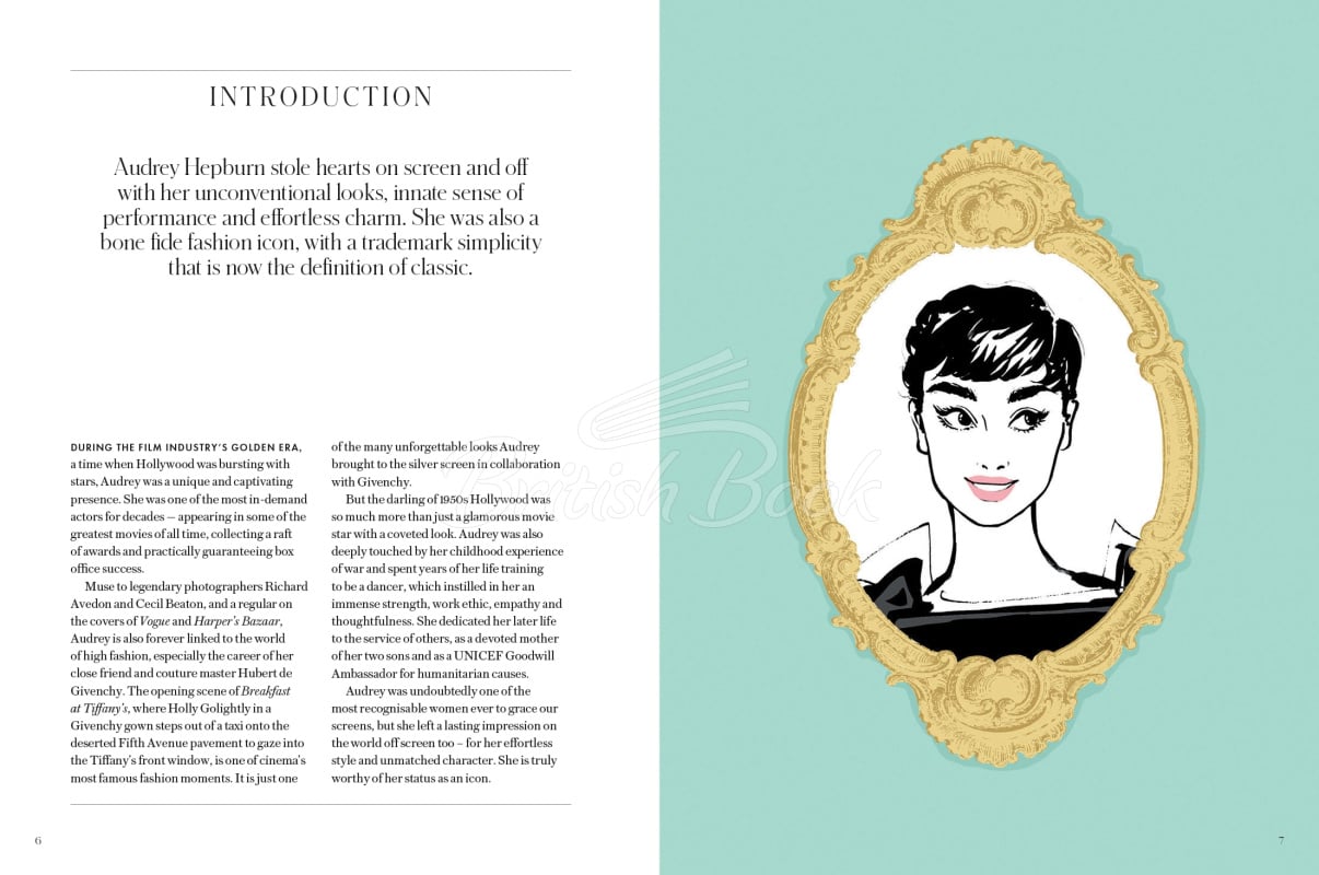 Книга Audrey Hepburn: The Illustrated World of a Fashion Icon зображення 1
