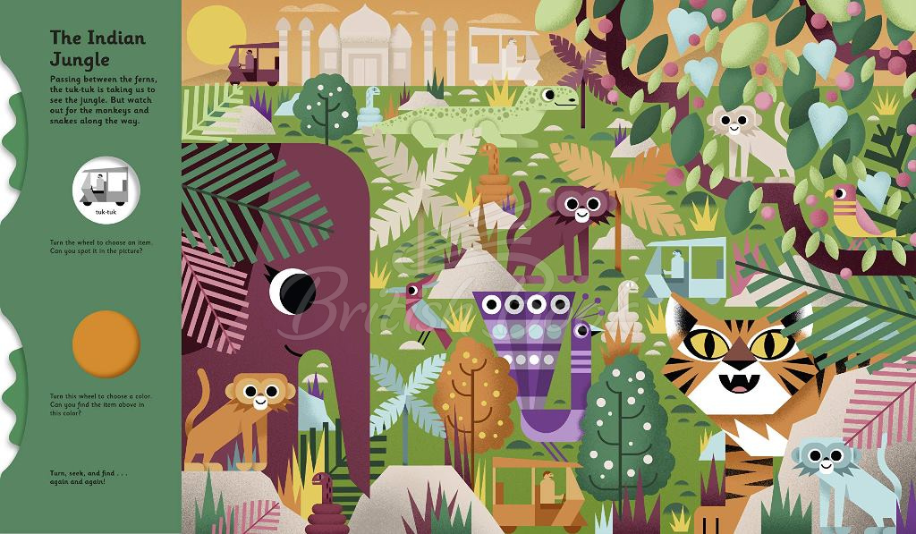 Книга Turn Seek Find: Habitats зображення 2
