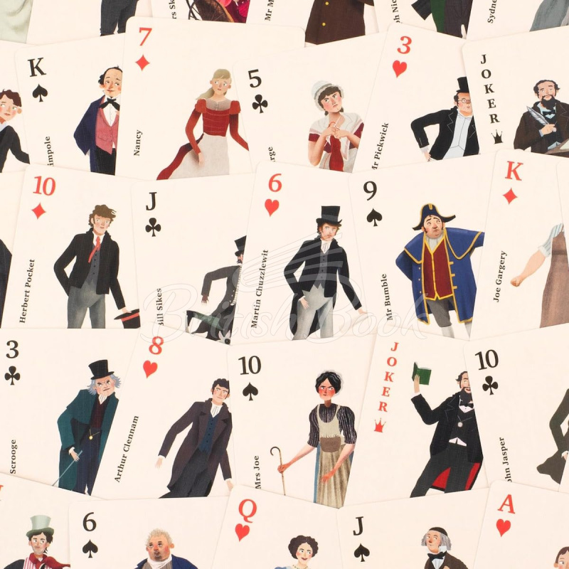 Гральні карти Charles Dickens Playing Cards зображення 5