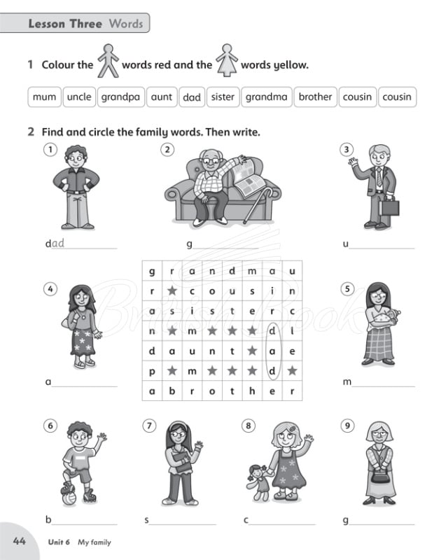 Рабочая тетрадь Family and Friends 2nd Edition 1 Workbook (Edition for Ukraine) изображение 3