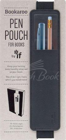 Тримач для ручки Bookaroo Pen Pouch Black зображення