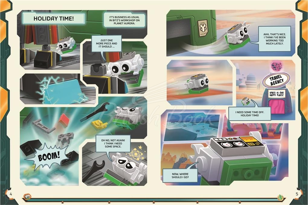 Книга LEGO Books: Build Your Own Story: Space Rescue зображення 1